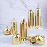 acrylic cosmetic jar and bottle set