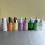 Luxury Macaron cylinder 30ml glass dropper bottle for essential oil/skincare