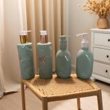 Hot Selling 200ml 300ml Pet Special-shaped Bottles with Press Pump for Lotion&Shampoo Cosmetic Packaging